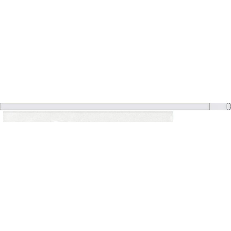 WOW Fez 130743 Rounded Edge White Gloss 1,1x12,5 глянцевая