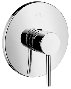 Смеситель Axor 10616 для душа однозахватный, настенный, внешняя часть, хром