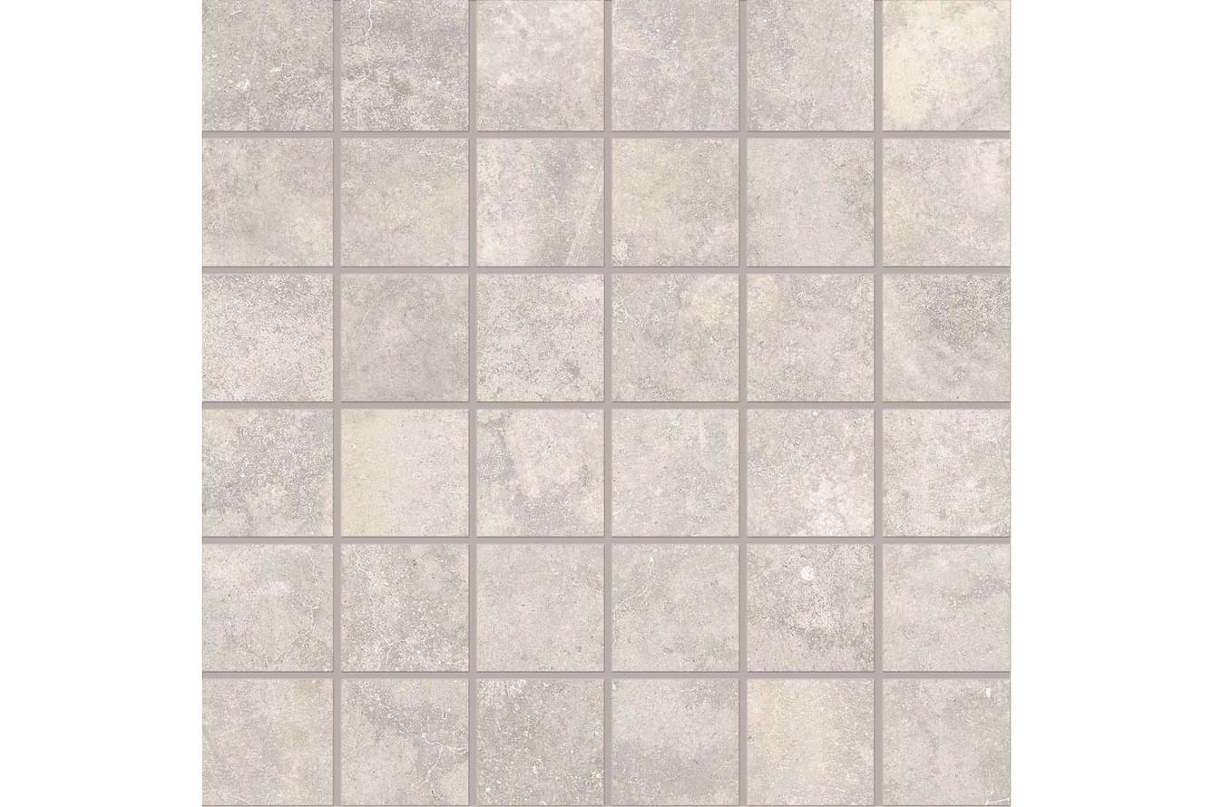 мозаика Fabrika Mosaico 5X5 White Silktech 30x30