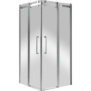 Душевой уголок CEZARES (885-910-885-910x1950) O-M-A-2-90-C-Cr стекло прозр/хром