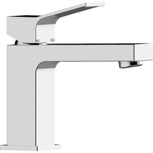 Смеситель для раковины Bossini 86 мм,однозахватный,фикс. излив, с д/кл.,хром Z00707.030