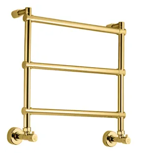 Полотенцесушитель водяной Margaroli Sole 440-3 (518,5х535) золото, 4404703GON