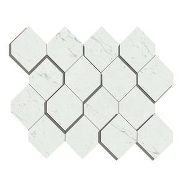 Atlas Concorde Marvel Stone AS4A Carrara Pure Esagono 3D 28,2x35,3