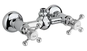 Смеситель для душа Nicolazzi 1425CR70 ручки Half Dome, хром