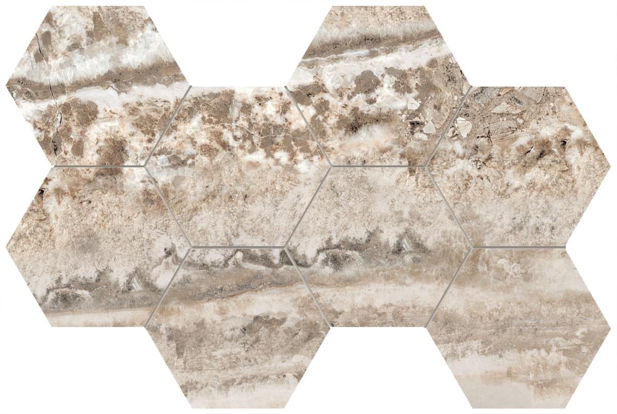 Supreme Sp.Onyx Mos.Hex.Ant.Rt. Polished 30X50 полированная