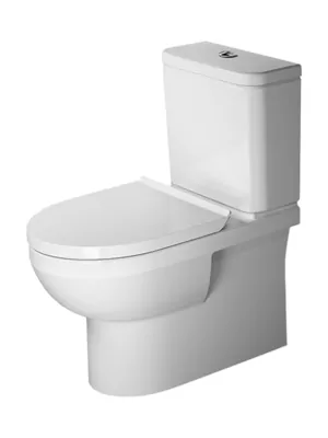 Унитаз-компакт DURAVIT 650х390х775 без обода, гор.выпуск, подвод снизу 2182090000