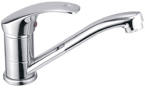 Смеситель Ledeme Н36 для кухни, однозахватный, поворотный излив, хром L4536