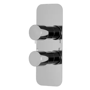 Смеситель для душа FIMA Carlo Frattini встраиваемый, термостатический, 2/3 источника хром F3229X7CR