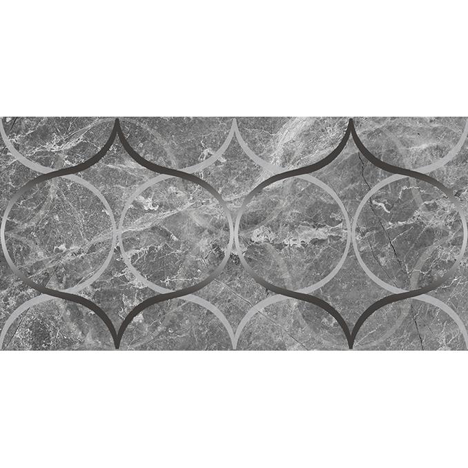 Crystal Resonance Decor Gray 30x60 глянцевая