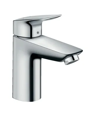 Смеситель Hansgrohe 71101000 для умывальника, фиксированный излив, без донного клапана