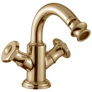 Смеситель CEZARES -BS2-02-Sw для биде, двухзахватный, бронза/ручки Swarovski