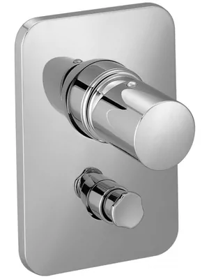 Смеситель Jacob Delafon для ванны/душа, встраиваемый, внешняя часть E98719-CP