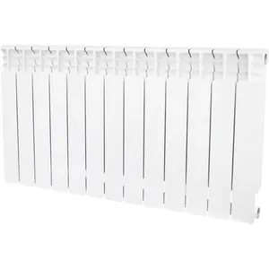 Радиатор STOUT 500 13 секций, биметаллический, боковое подключение, белый SRB-0310-050013