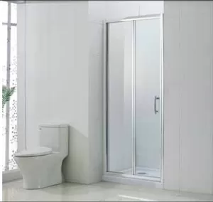 Душевая дверь BAND HOURS 80D (800x1900) складная, прозрачное стекло/профиль хром