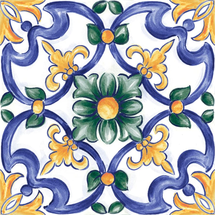 декор Amuri Decoro Maiolica Tappeto 3 Glossy 20x20