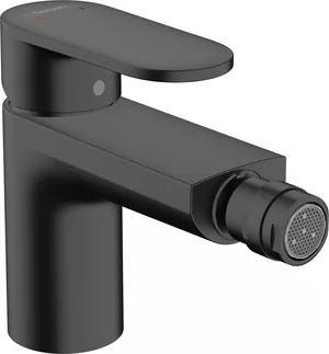 Смеситель для биде Hansgrohe 71210670 однозахватный, донный клапан, черный матовый