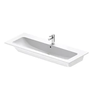 Умывальник DURAVIT 1230х490 1 отверстие под смеситель, перелив 2361120000