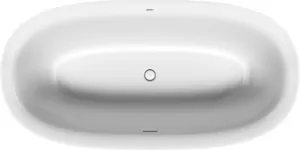 Ванна акриловая Duravit 700469 180х90 отдельностоящая, слив-перелив, панель, рама, белый