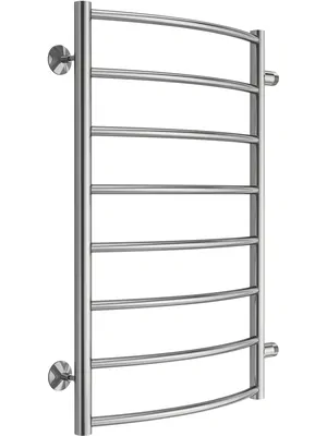 Полотенцесушитель TERMINUS П8 (ШВ:500х800) водяной, нерж.сталь, боковое подкл