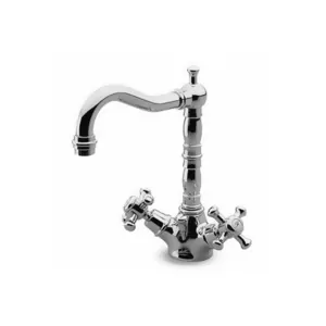 Смеситель для раковины Z46318.8008 однозахватный, c донным клапаном, хром