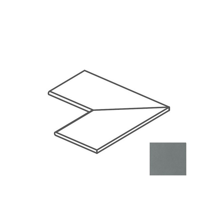 Impronta italgraniti Nuances NU03AI5R Angolare Interno Toro Antracite 30x120 матовая