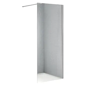 Душевая перегородка CEZARES (700х1950) L-1-70-C-Cr стекло прозрачное, профиль хром, 1 вход -70-C-PACK+-75/105-SET-Cr