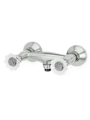 Смеситель Boheme Camelia для душа, настенный, двухзахватный, хром 274-Camelia