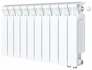 Радиатор биметаллический Rifar Ventil MVR 350 нижнее правое подкл, 10 секций, 50мм, 1380 Вт