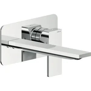 Смеситель NOBILI для раковины, встраиваемый, внешняя часть, излив 200мм, хром SE124198/1CR