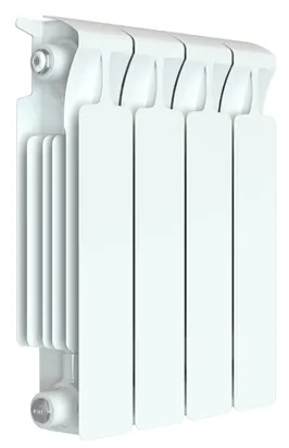 Радиатор биметаллический RIFAR 350 (425х320х100) 4 секций, 552Вт, белый