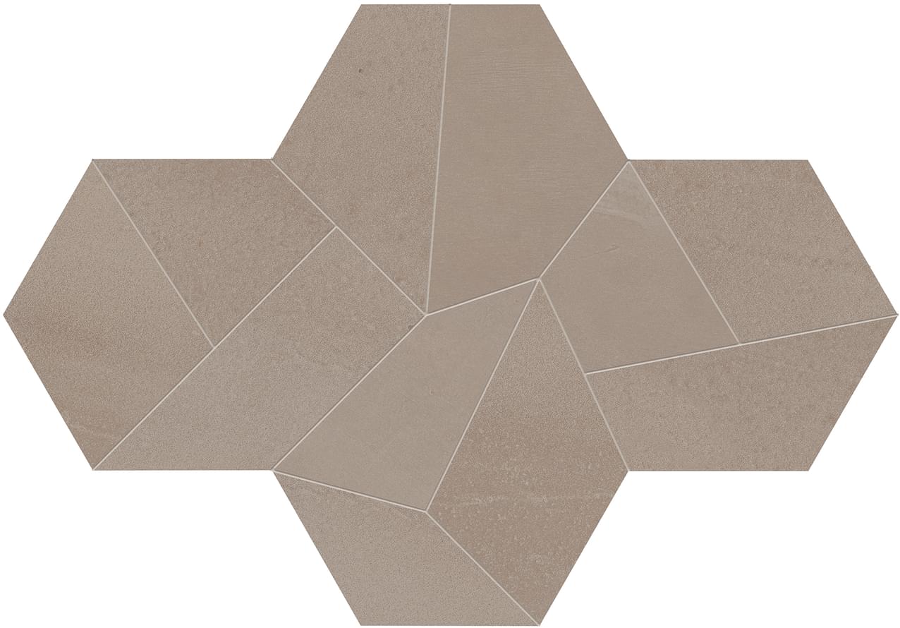 мозаика Architect Resin Design Mini Hong Kong Taupe Naturale 22.6x17