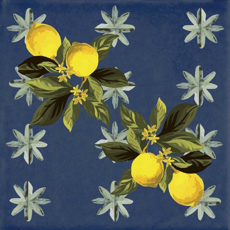 Sant Agostino Vita CSAGBMXL20 Giardino Blu mix luc 20x20 глянцевая