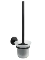 Ершик для унитаза Bemeta 102413010 подвесной, цвет: черный матовый