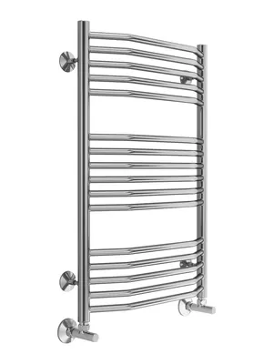 Полотенцесушитель TERMINUS П16 (ШВ:532x800) водяной, нерж.сталь,нижнее подкл., м/о 500мм