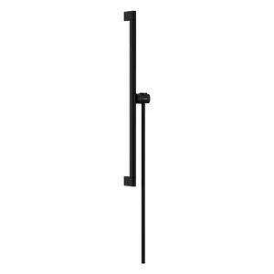 Душевая штанга Hansgrohe 650 мм,со слайдером и шлангом 1600 мм,черный матовый 24402670