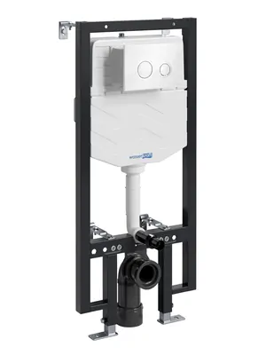Инсталляция для унитаза WasserKRAFT с клавишей смыва, цвет: белый 56TLT.010.ME.WH01