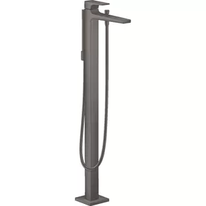 Смеситель Hansgrohe 32532340 для ванны однорычажный, напольный, шлиф черный хром