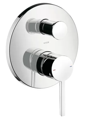 Смеситель Axor 10414000 для ванны встраиваемый однорычажный, внешняя часть, хром