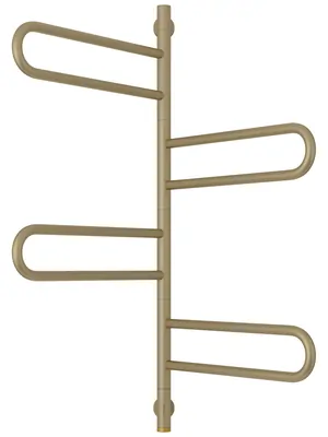 СУНЕРЖА 4.0-4С Полотенцесушитель 978х535, поворотный, 130Вт, золото матовое 032-0823-0978