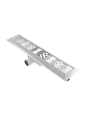 Душевой лоток toHit 500x100x75-95 комбинир, гор. выпуск, c решеткой, нерж. сталь TH10-015001