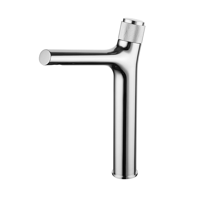 Смеситель для раковины Lemark LM4679C нажимной, высокий, хром