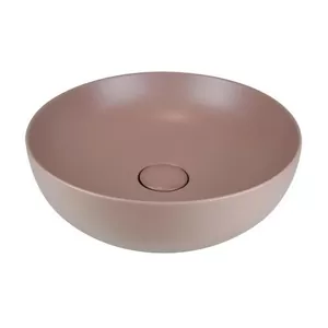Раковина накладная AeT Italia Round 450х450х140 розовая матовая L615T0R0V0142