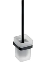 Ёршик для унитаза Bemeta 135013010 подвесной, цвет: черный матовый