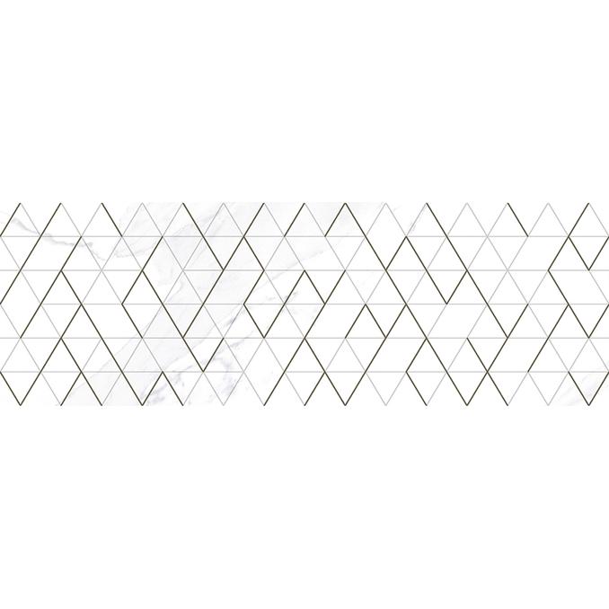 Lord Tact Decor White 20x60 глянцевая