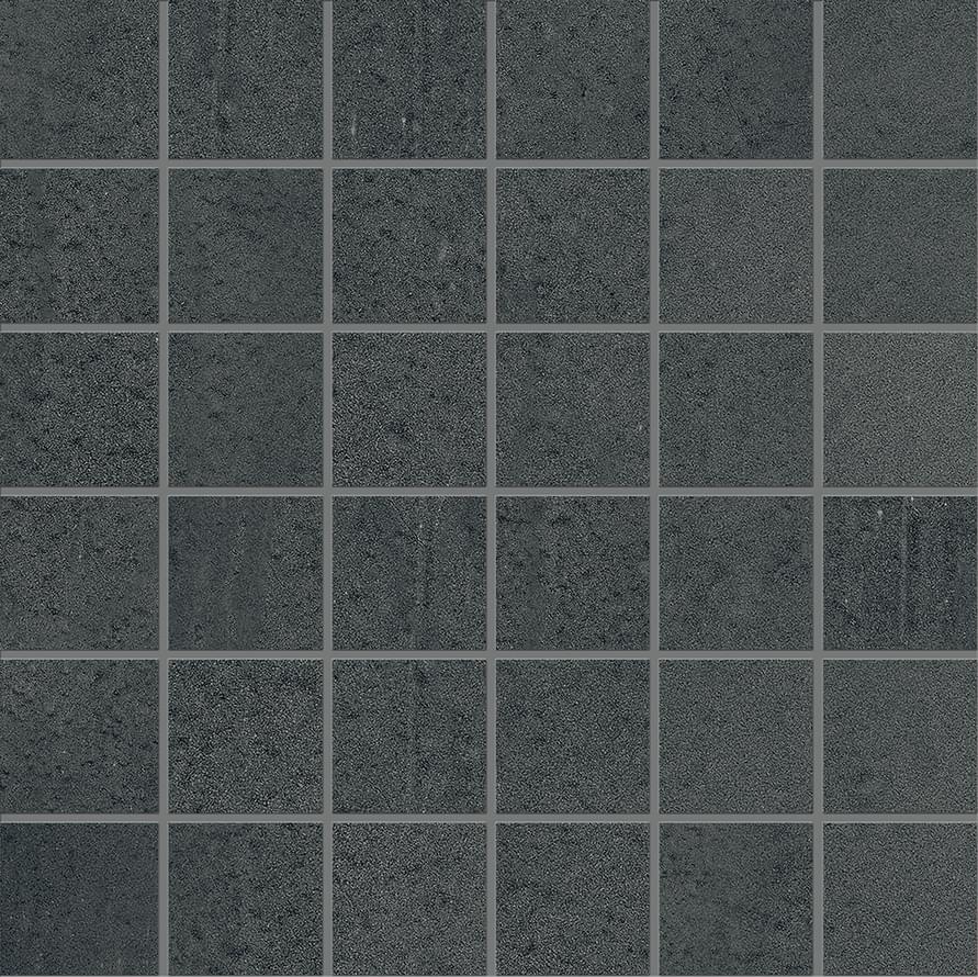 мозаика Pigmento Mosaico 5x5 Antracite Siltech 30x30
