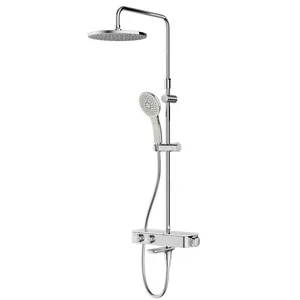 Душевая система AM.PM F0750A500 верхний душ 250мм, ручной душ 120мм 3 функции