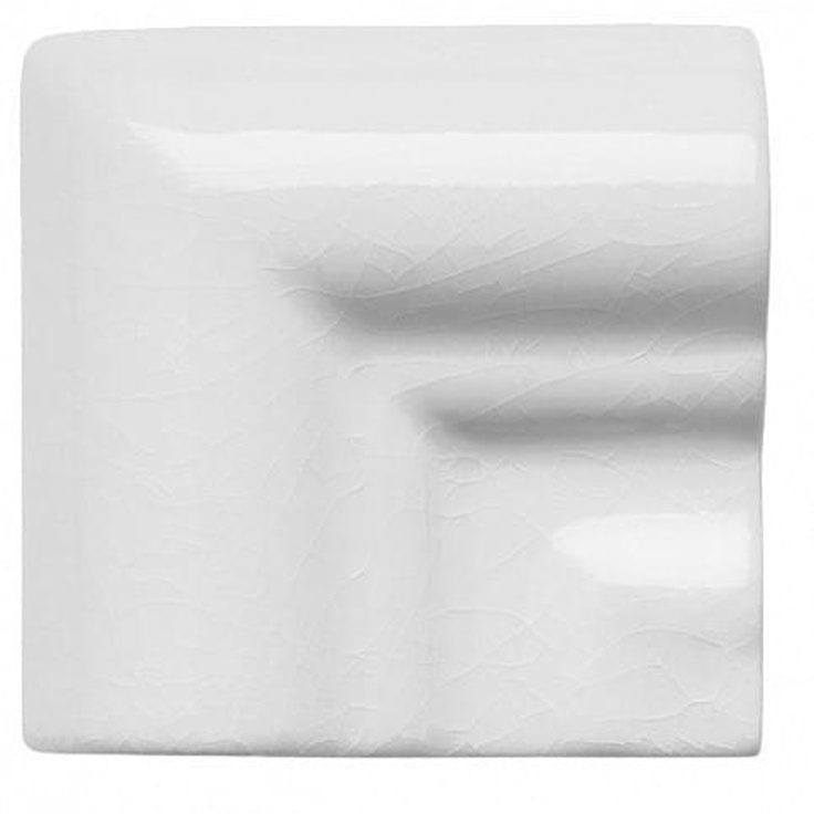 Adex Modernista ADMO5404 Angulo Marco Moldura Italiana Pb CC Blanco 5x5