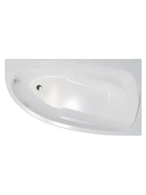 Ванна акриловая Triton (1500х950) левая, без каркаса, со сливом-переливом V79+CK60PF