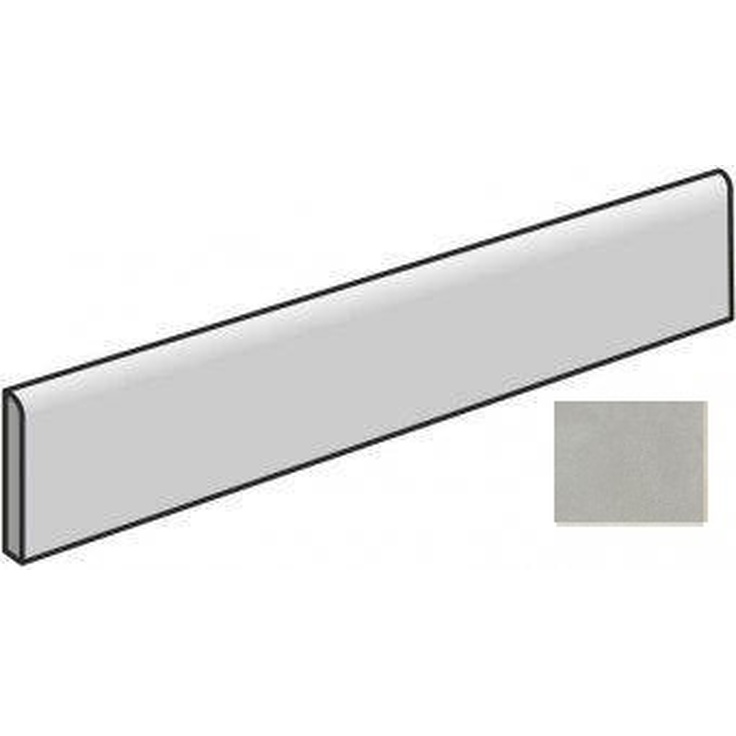 Atlas Concorde Russia Rinascente Resin 610130007549 Pearl Battiscopa 7,2x60 матовая