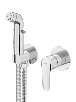 Смеситель Iddis с гигиеническим душем SBR2i08 встраиваемый, хром